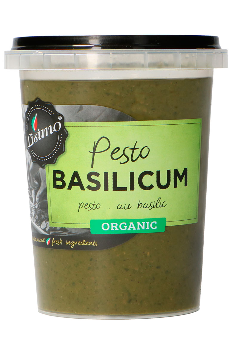 Lisimo biologisch pesto basilicum 125g 