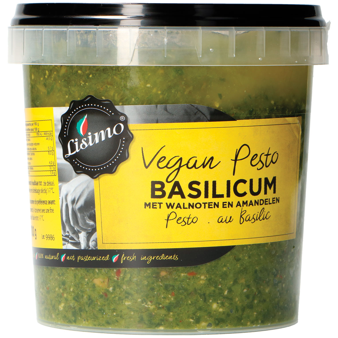 Lisimo vegan pesto basilicum