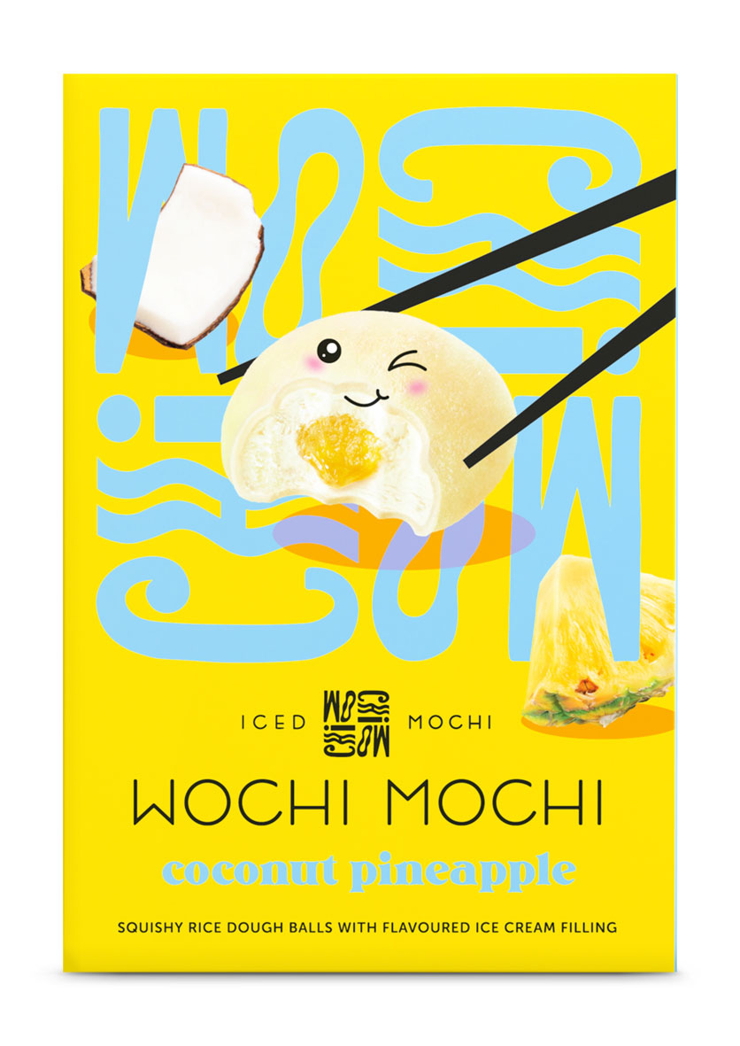 Wochi Mochi iced mochi coconut pineapple 